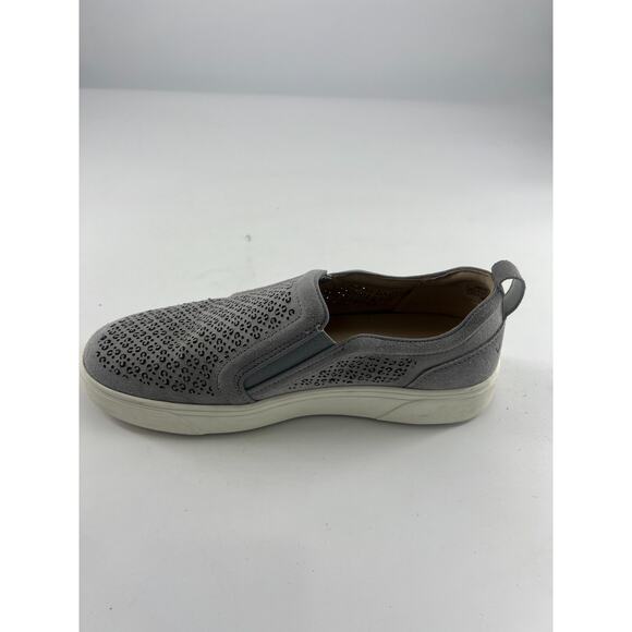 Vionic Slip On Shoes Womens Size 10 Gray Splendid Kani Suede Loafers Cruise Walk - Picture 4 of 9